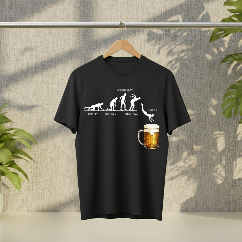 Work Week to Weekend  Beer Evolution T-Shirt