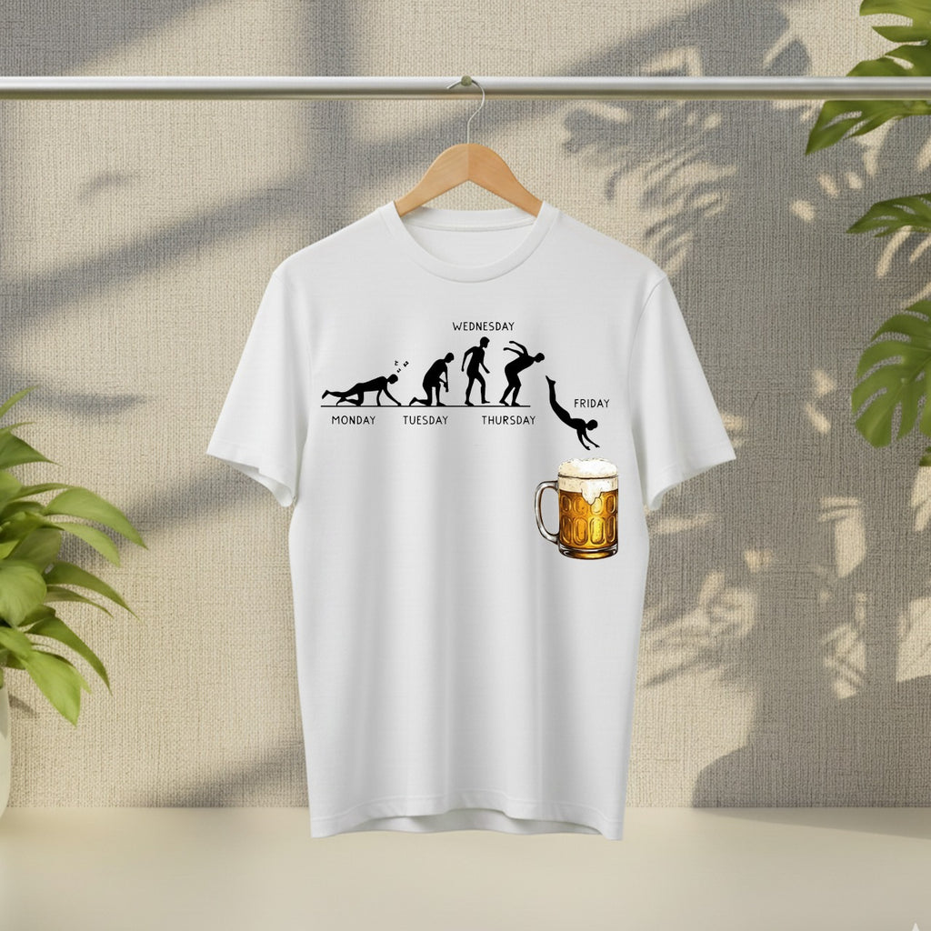 Work Week to Weekend  Beer Evolution T-Shirt